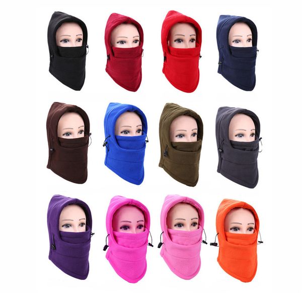 

6 in 1 outdoor ski masks bike cyling beanies winter wind ser face hats motorcycle face mask