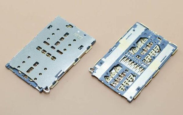 Nuove parti di riparazione dello slot del supporto del vassoio della presa della scheda SIM per per Huawei Honor 7 7I PLK-AL10 UL00 CL00 TL01H