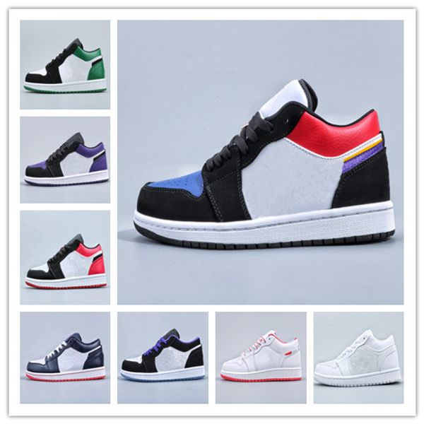 

Оптовая 2019 Новый зеленый фиолетовый белый черный носок I 1S Низкие мужчины женщины