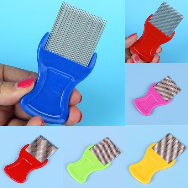 

new dog cat pets hair flea lice nit comb pet safe flea eggs dirt dust remover stainless steel grooming brushes tooth brushs wx9-1246