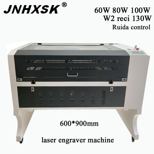 

Jnhx k 6090 100w ruida co2 la er engraving machine upport long material cnc la er engraver diy marking machine carving