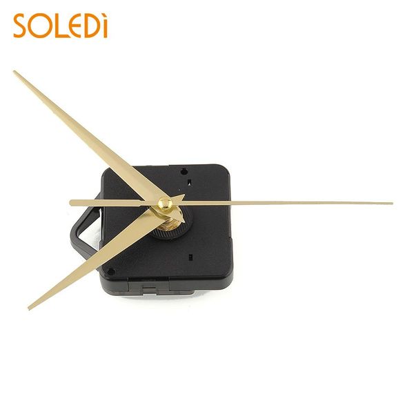 

quality clock movement mechanism parts diy tool with gold hands quiet silence #1