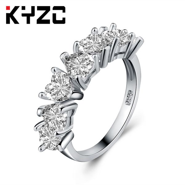 

new european and american explosive jewelry ring female love jewelry with zircon ring, Golden;silver