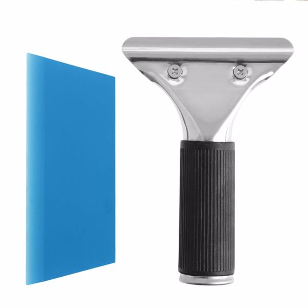 

new 1 pc car auto window film tinting squeegee razor blade scraper tool with handle 10166