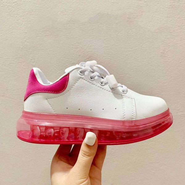 

luxury toddler baby child kid platform oversized cushion sneakers youth junior trainer big boy girl red black designer shoes