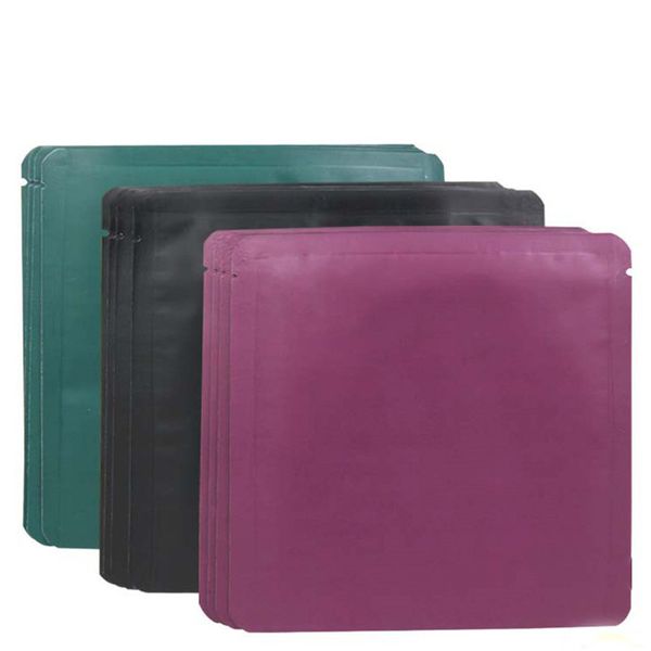 

200pcs homemade matte bag colorful aluminum foil bag cosmetic mask packaging bags flower coffee punch custom pocket