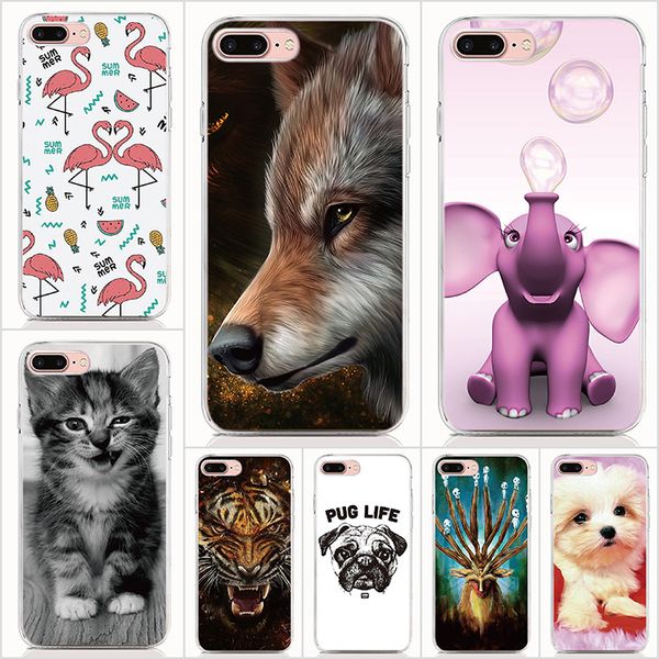 

for iphone x xs xr xs max 5 5s 6 6s 7 8 plus case soft tpu print pattern animal flamingos beauty peacock cheetah phone cases