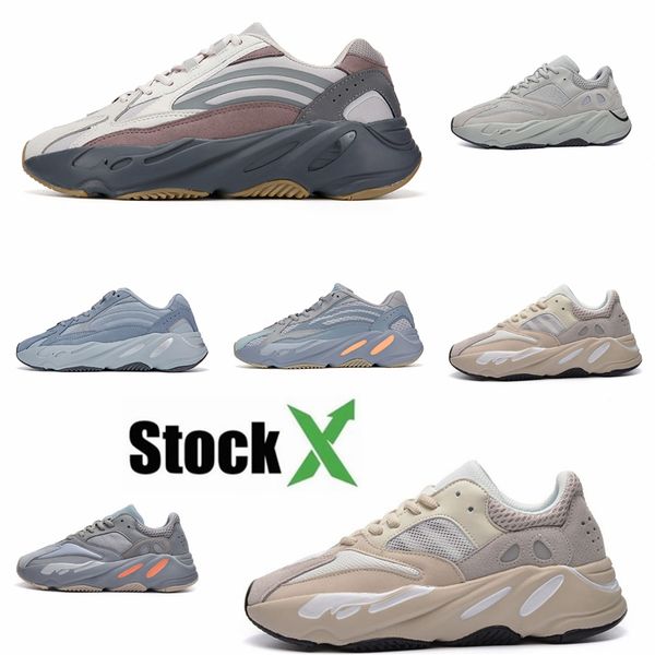 

2020 with box 700 v3 azael kanye west shoes mens running shoes for men 700s shoes sports tripler fashion sneakers#dsk946