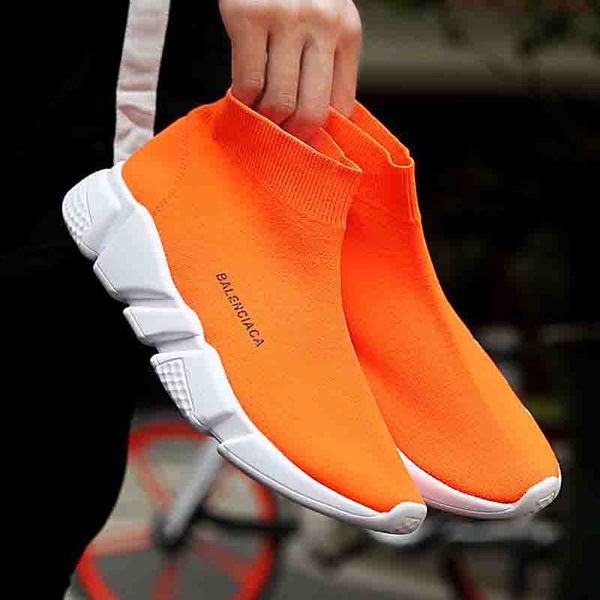 

height increasing 6 cm ins triple s popular women running shoes red white sneakers female outdoor, Black