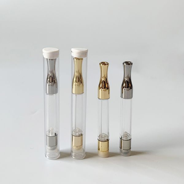 

Горячий продавать не Leak Vape Картриджи G2 Атомайзер Gold Silver Wick Coil Патроны стеклянный резервуар Dab Wax Испаритель 510 Thread