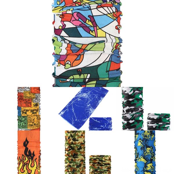 

ome86 ghost windproof face warm scarf seamless face mask halloween skeleton scarf polyester breathable comfortable bicycle mouth mask 23 col, Black