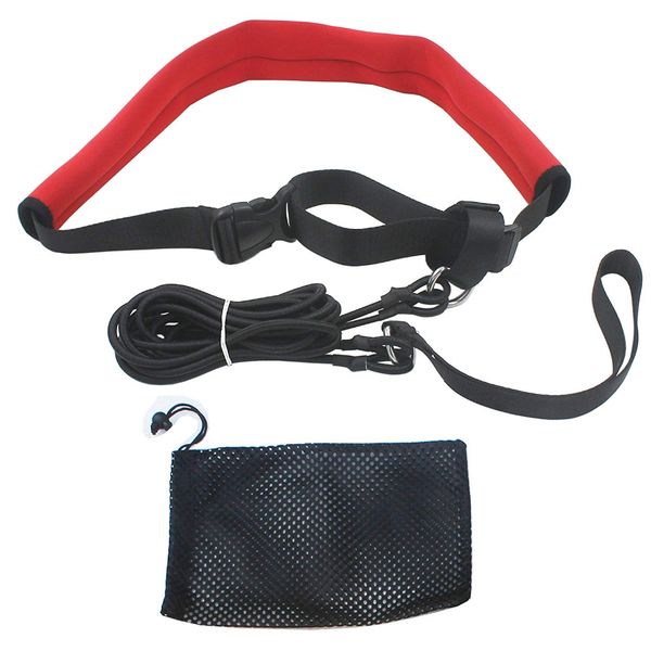 

2.0m pool swim training leash swim training belt resistance tether