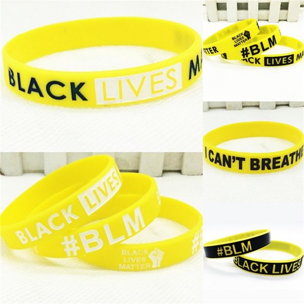

black lives matterbulk 500 1 pcs new design mixed silicone bracelets wristbands wholesale children's men women birthday party gift fa #