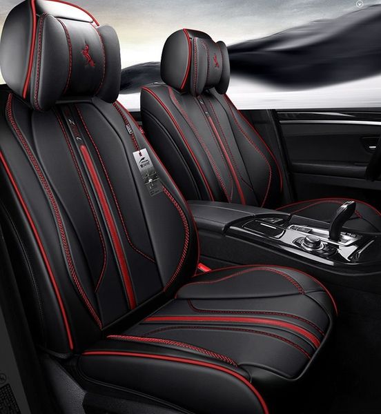 

universal fit car accessories seat covers for trucks pu leather five seats covers for suv for sudan sporty zfl1901