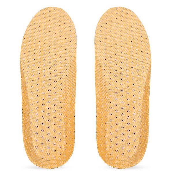 

newly 1 pair sole pad ortc sport running insoles shoe pad breathable arch support cushion dod886, Black