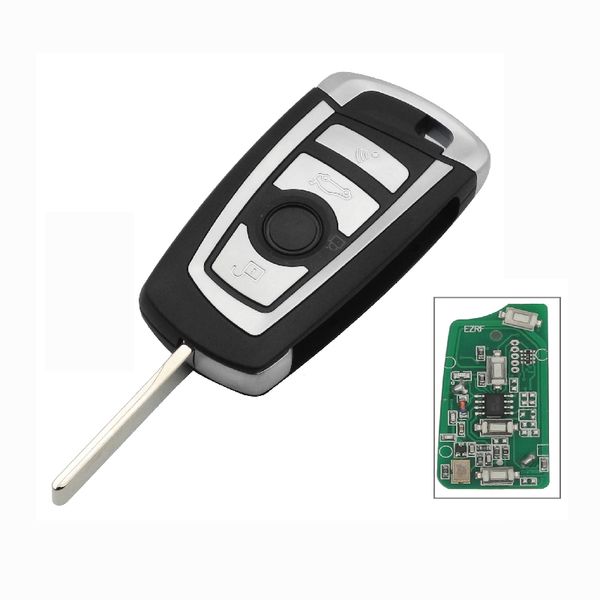 

modified flip remote car key fob for ews system pcf7935 315mhz/433mhz for x3 x5 z3 z4 1/3/5/7 series hu92 blade