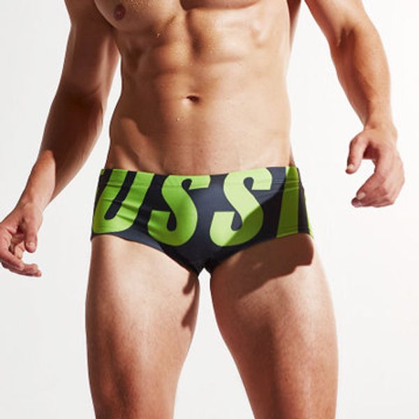 

men swimwear swimming trunks for men quick dry bathing suit man surfing swimsuit low waist briefs beach underwear