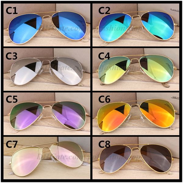 

metal new classic resin 58mm eye sunglasses sunglasses pilot protection brand uv400 selling wholesale ntgow