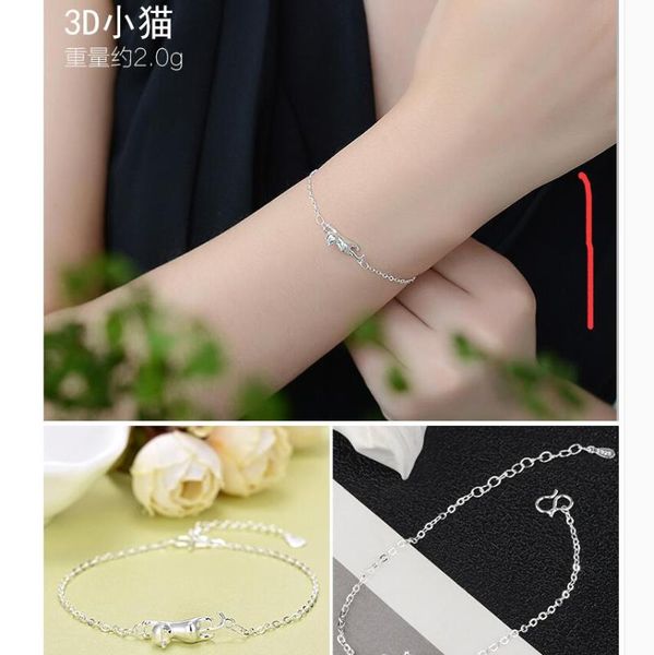 

adjustable size long 15-20cm select size and style female fashion bracelet lovely personality jewelry, Black