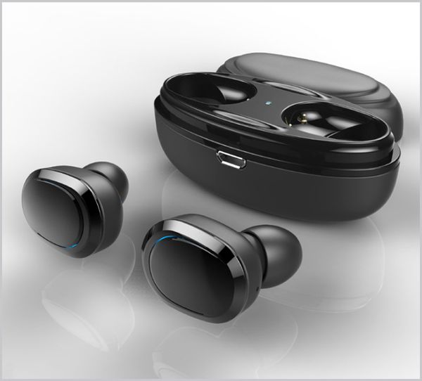 

T12 TWS Bluetooth Earphone Mini Twins Bluetooth V4.1 Headset Double Wireless Earbuds Stereo Headphones With Charging Box Socket Case MQ30