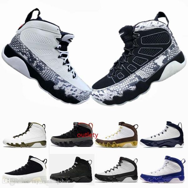

2019 new 9 iv snakeskin mens basketball shoes dream it do it space jam 9s sports sneakers classic athletic trainers size 7-13