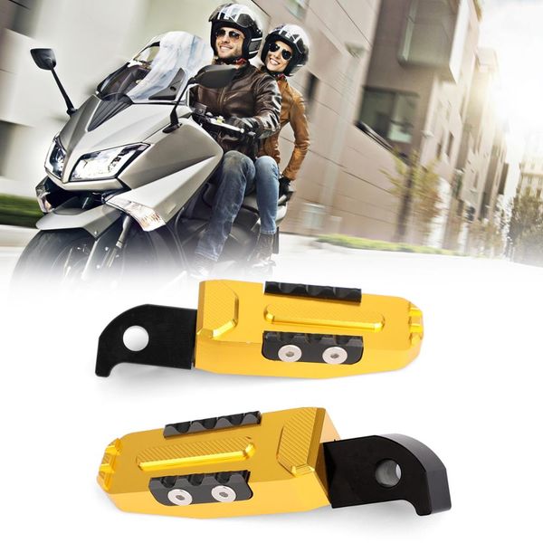 

artudatech 1 pair aluminum motorcycle rear footrests foot peg mount for yamaha tmax 500 530 t-max tmax500 accessories