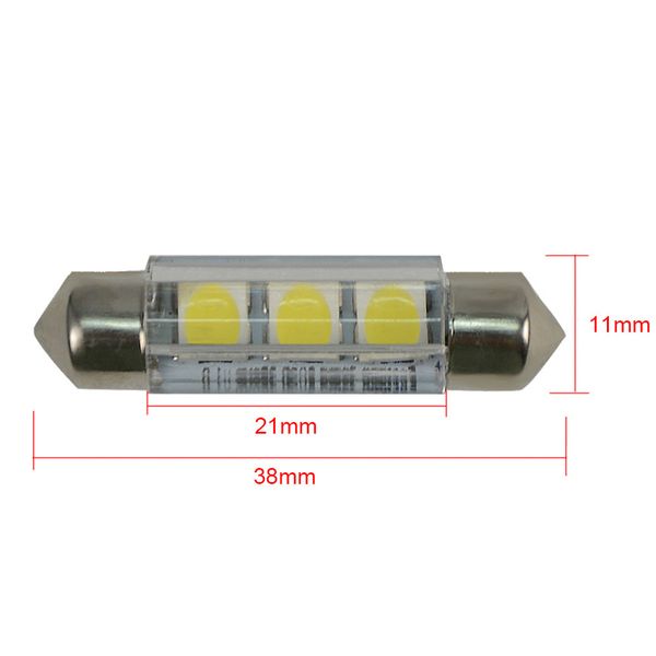 

festoon 38mm led car light auto dc 12v 24v 36v door dome reading lights for car decoration 20 pcs