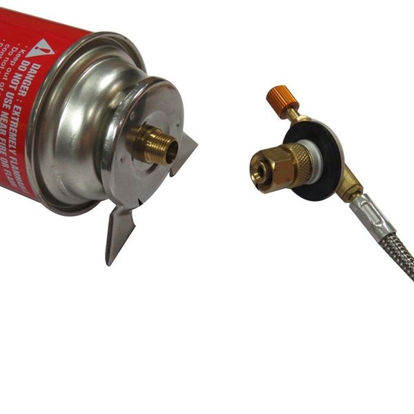 

outdoor hiking camping stove burner furnace converter connector gas cartridge tank adapter stoves
