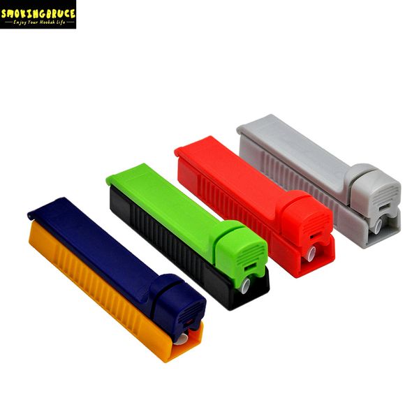 

MINI Plastic Rolling Injector 8MM Roller Injector Manual Roller Cigarette Maker Tubes Roll Machine Make Roll Paper Cigarette by Yourself