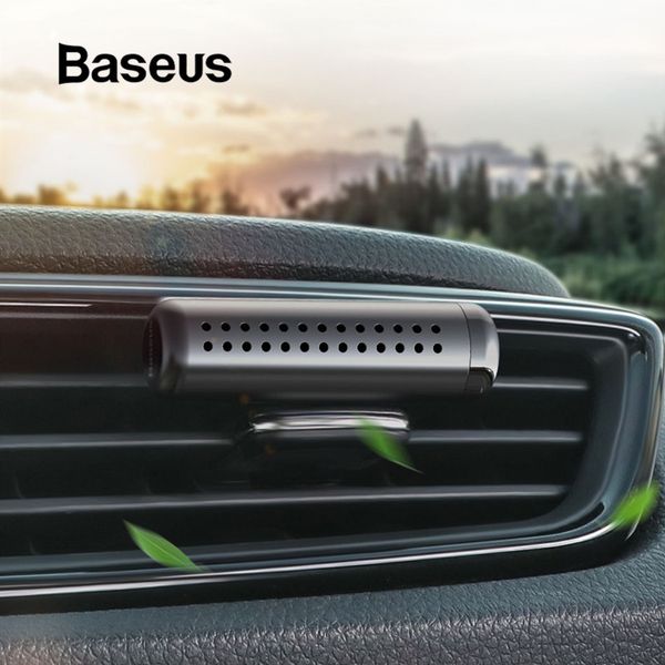 

baseus car air freshener perfume clip auto outlet fragrance smell diffuser air condition solid perfume in the car accessories