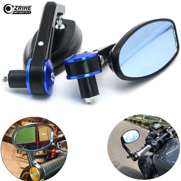 

motorcycle view side rear mirror 7/8" 22mm handle bar side mirrors folding for k1200s s1000r s1000rr f800gs r1200s r1200st