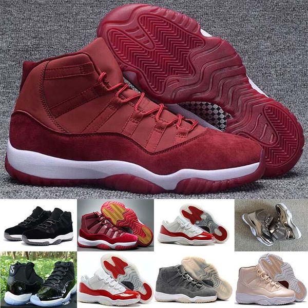 

2019 shoes new cap and gown 11s sneakers size us 7 - 13 wholesale drop shipping