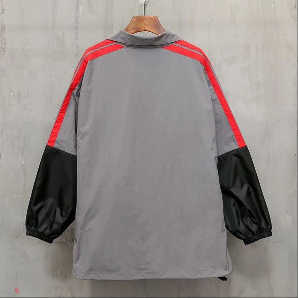 

2020 new designer jackets coats windbreaker with letters fashion brand mens jacket s/f outwear clothing 2 colors available zwn97124, Black;brown
