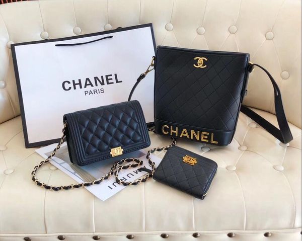 

three-piece designers handbag classic selling style authentic cow high leather luxury handbag clutch shoulder--10