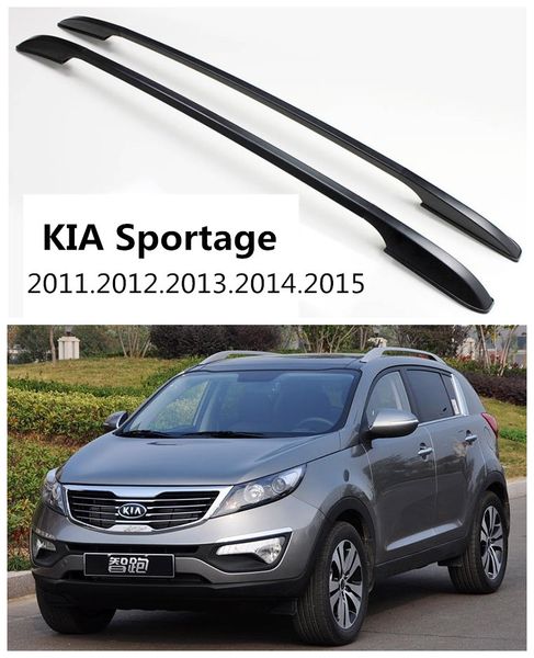 

car roof racks luggage rack for kia sportage 2011.2012.2013.2014.2015 aluminium paste installation auto accessories