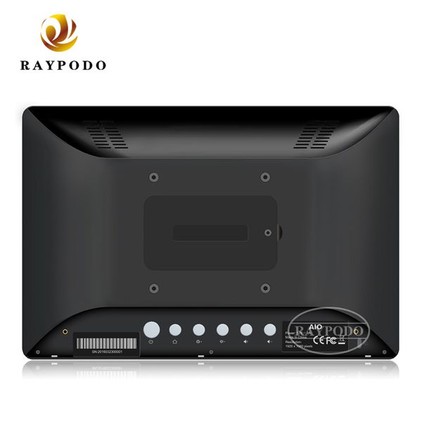 

15.6 inch android 8.1 poe touch screen monitor with 1920 * 1080 resolution with black and white color