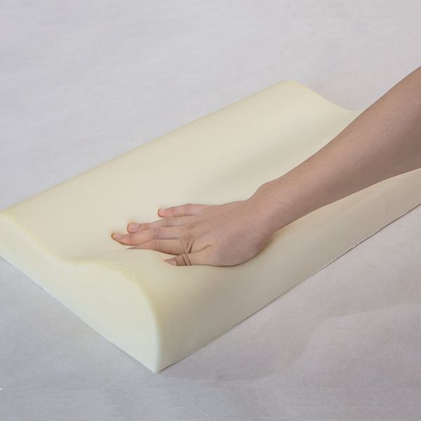 

1pc sleeping memory foam pillow slow-rebound comfortable neck cervical protective pillow fping