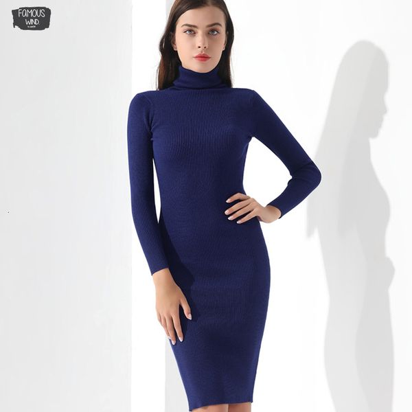 

turtleneck sweater dress women warm knitted dresses autumn vintage winter long sleeve dress black womens clothing garemay, Black;gray