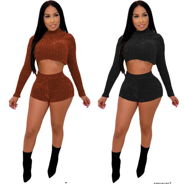 

womens designer two-piece short casual suit6616h, White