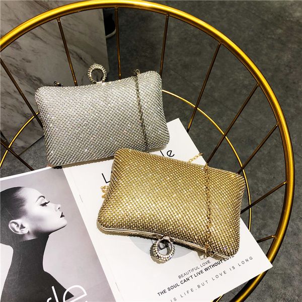

female day clutch crossbody bags for women 2019 luxury handbag designer ladies hand diamonds shoulder messenger bag