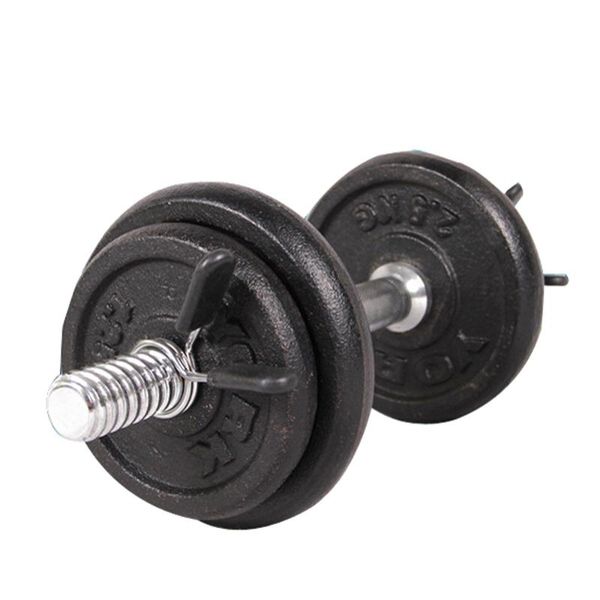 

ishowtienda 2pcs 25mm barbell dumbbells fitness weights gym weight bar dumbbell lock clamp spring collar clips #y30