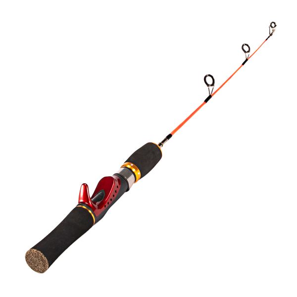 

portable pocket winter fishing rod ice fishing rod pole lure casting rod