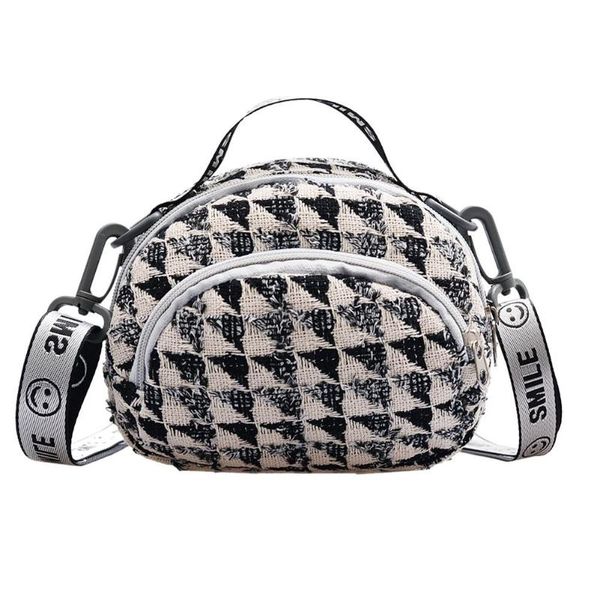 

new fashion handbags classic delicatewomen casual shoulder crossbody bag woolen fashion handbags travel zip satchel