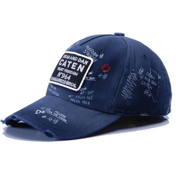 

direct spring and summer supply hat baseball cap men's cap factory wholesale, Blue;gray