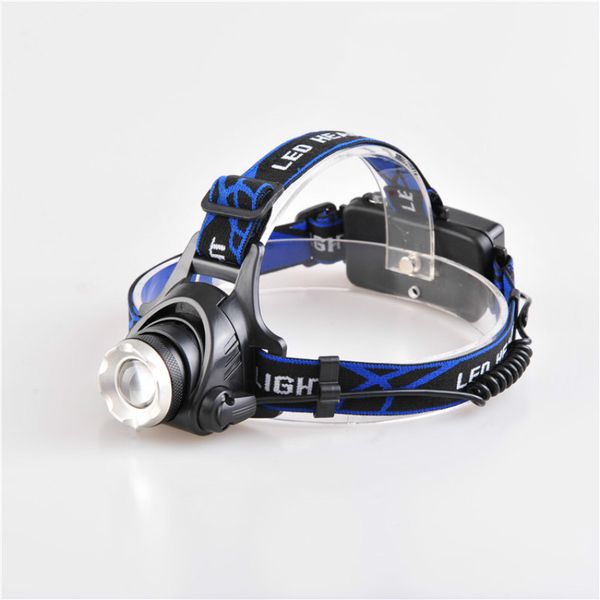 

factory wholesale outdoor camping t6 charging headlights zoom glare led fishing plastic headlights led ing
