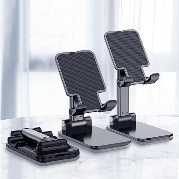 

phone holder foldable mobile adjustable flexible for desk home for samsung phone stand support for phone tablet pc