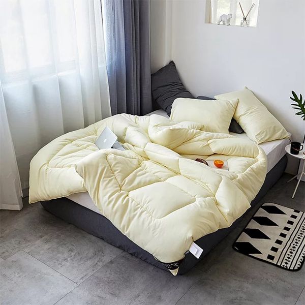 

solid knitted winter cotton quilt queen king bedspreads coverlet quilted blanket stitching comforter 150x200/180x210/200x230cm