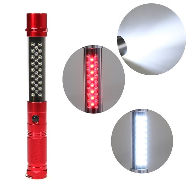 

outdoor 35led work light mini flashlight torch aluminium magnet self defense penlight for travelling car repairing