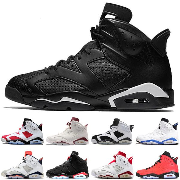 

new bred men jumpman 6 6s basketball shoes tinker unc black cat white infrared red carmine toro mens trainer sport sneaker