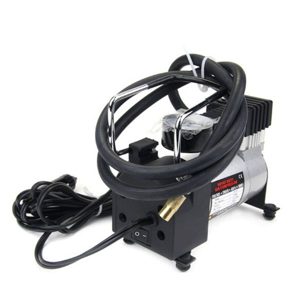 

new portable mini air compressor electric tire infaltor pump 12 volt car 12v psi